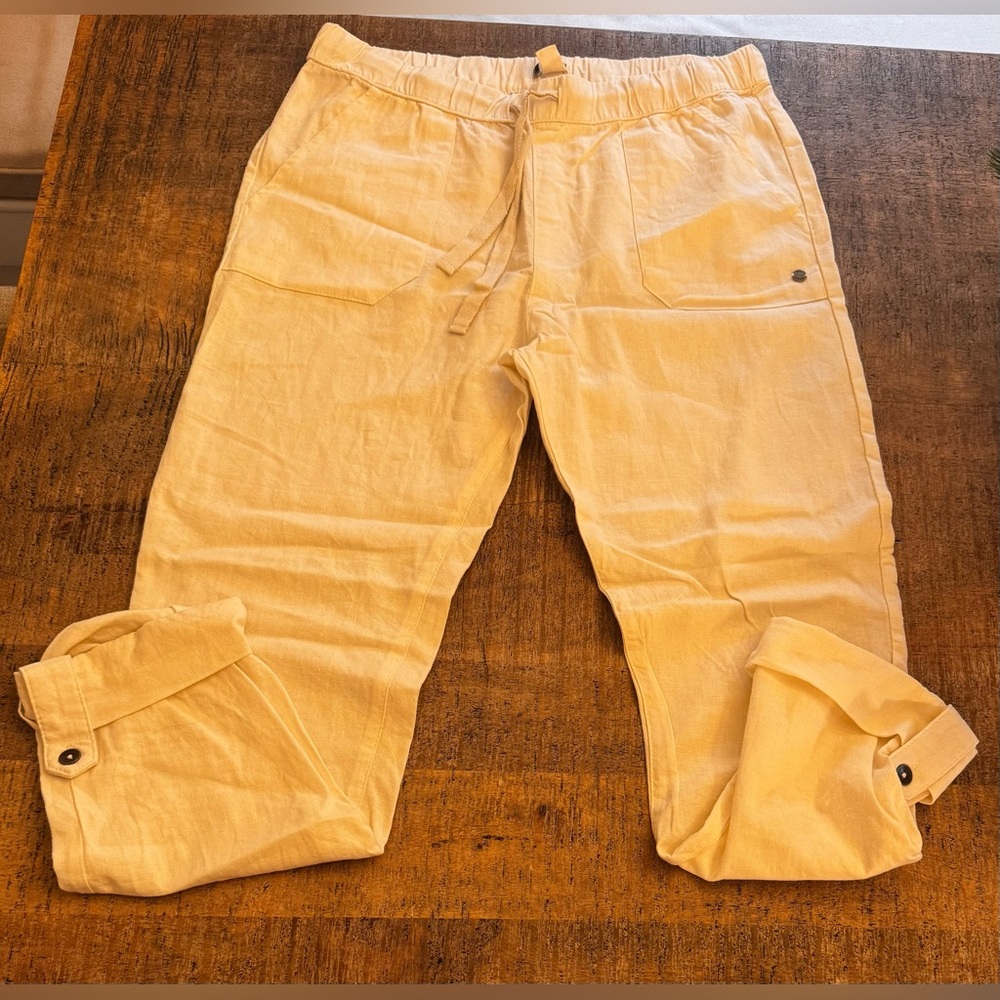 Roxy Women's Cream Cargo Pants